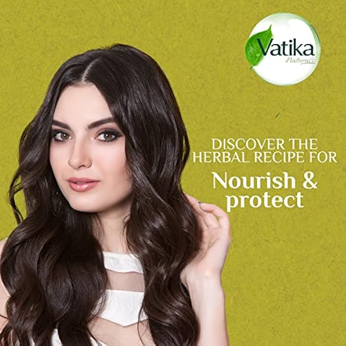 Vatika Naturals Nourish and Protect Conditioner (360mL) | Natural Extract of Olive and Henna | Hair Conditioning Cream | Promotes Softens and Revitalizes Hair - Image 2